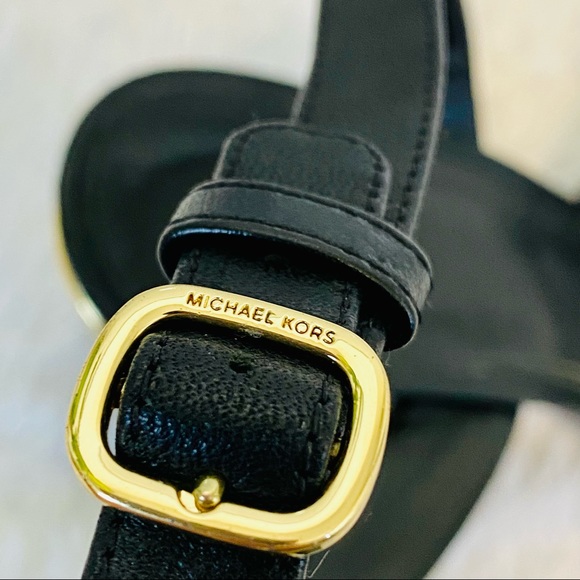 Michael Kors Fallon Chunky Black Heels - Picture 13 of 17